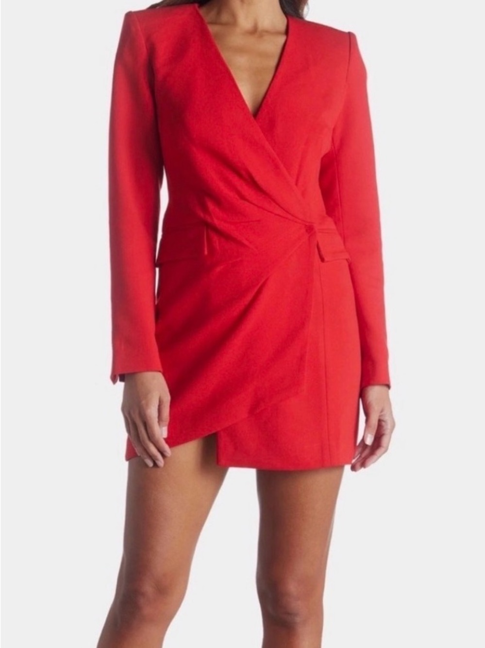 Lena Vibrant Red Dress